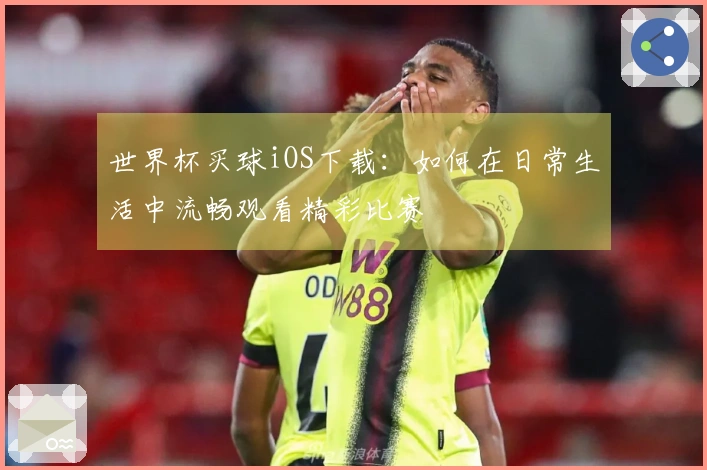 世界杯买球iOS下载：如何在日常生活中流畅观看精彩比赛